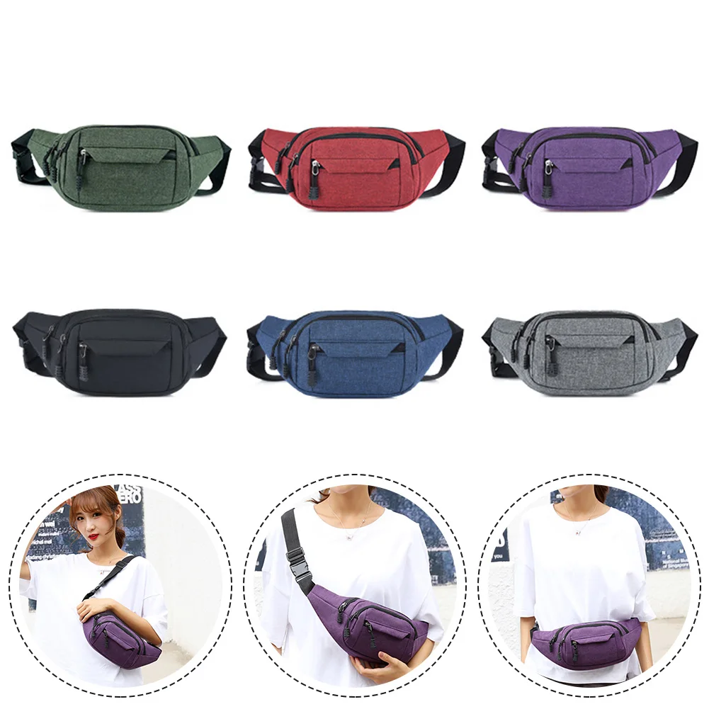 1 Pc Fashion Oxford Cloth Waist Bag Men's And Women's Universal Sports Travel Outdoor Solid Color Chest Bag Heuptas
1 Pc Fashion Oxford Cloth Waist Bag Men's And Women's Universal Sports Travel Outdoor Solid Color Chest Bag Heuptas