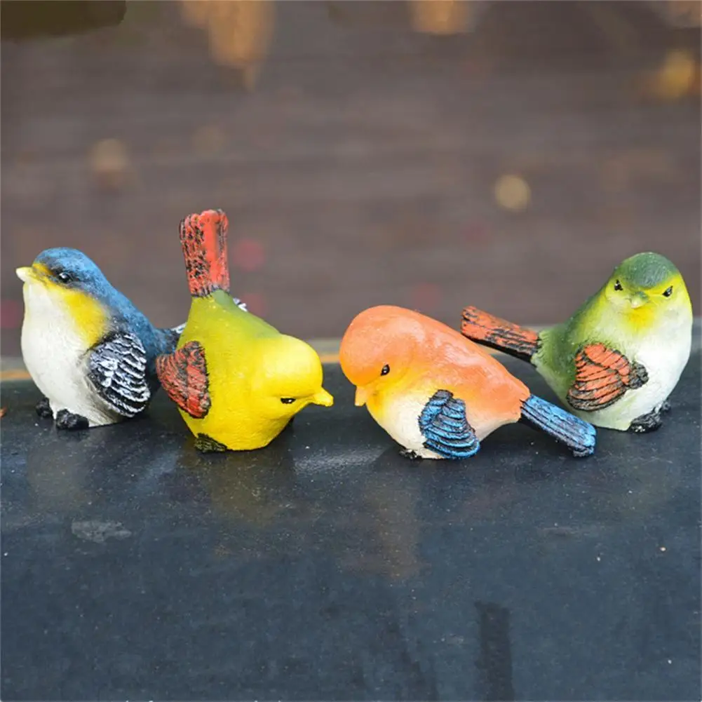 Hot!4Pcs/Set Bird Sculpture Decorative Handcrafted Realistic High Simulation Birds Potted Crafts for Home
Hot!4Pcs/Set Bird Sculpture Decorative Handcrafted Realistic High Simulation Birds Potted Crafts for Home
