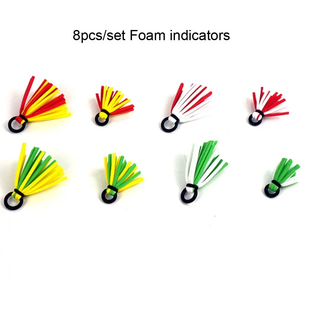 Aventik 8pcs/set Foam Indicators Fly Fishing Float Drift 4 Colors 2 Sizes Each Hand Tied Floating Fly fishing Foam Nymph Float L
Aventik 8pcs/set Foam Indicators Fly Fishing Float Drift 4 Colors 2 Sizes Each Hand Tied Floating Fly fishing Foam Nymph Float L
