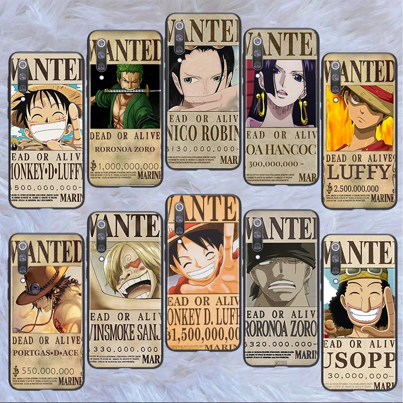 One Piece Wanted For Xiaomi Mi 12 12X 11T 11i 11 10T Note 10 9T 9 SE 3 CC9E Pro Lite Ultra Black luxury Silicone Soft Phone Case
One Piece Wanted For Xiaomi Mi 12 12X 11T 11i 11 10T Note 10 9T 9 SE 3 CC9E Pro Lite Ultra Black luxury Silicone Soft Phone Case