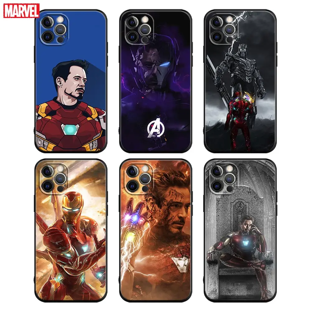 Marvel Avengers Iron Man Phone Case For iPhone14 13 12 11 Pro Max 8 7 SE XR XS Plus Black Soft Silicon Cover Fundas Coques Shell
Marvel Avengers Iron Man Phone Case For iPhone14 13 12 11 Pro Max 8 7 SE XR XS Plus Black Soft Silicon Cover Fundas Coques Shell