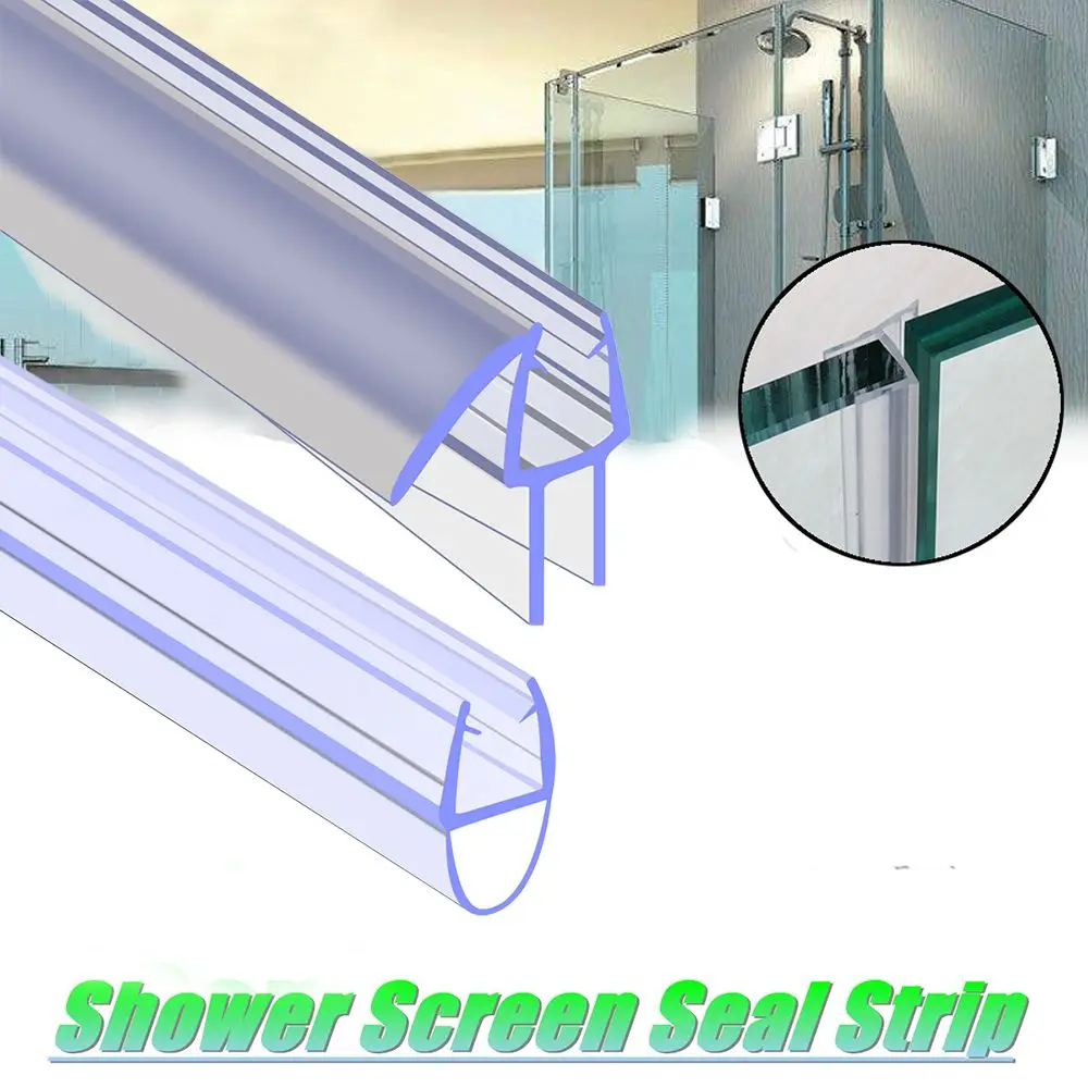 Bath Shower Screen Door Seal Strip Water Baffle 4 to 12mm Seal Gap Window Door Rubber Weatherstrip Household Bathroom Supplies
Bath Shower Screen Door Seal Strip Water Baffle 4 to 12mm Seal Gap Window Door Rubber Weatherstrip Household Bathroom Supplies