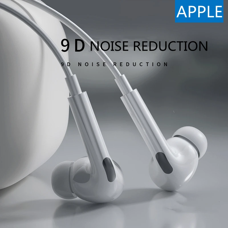 Universal Wired Earphones Wired Headphones Lightning/TyprC/3.5mm Jack with Microphone Noise Cancelling for Apple iPhone 8 7 iPod
Universal Wired Earphones Wired Headphones Lightning/TyprC/3.5mm Jack with Microphone Noise Cancelling for Apple iPhone 8 7 iPod