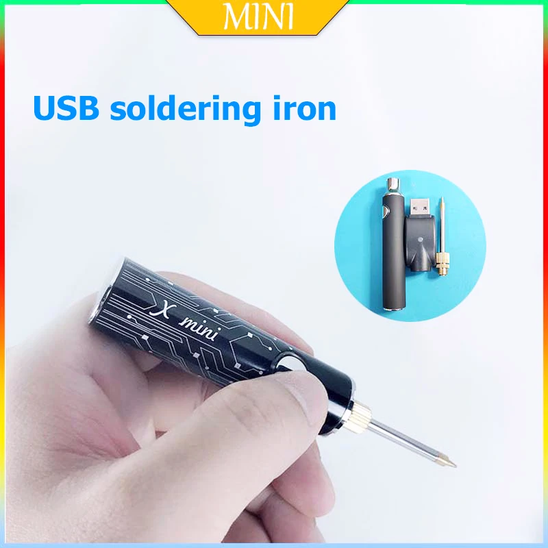 Soldering iron electric wireless portable mini USB rechargeable outdoor maintenance welding student electric welding pen
Soldering iron electric wireless portable mini USB rechargeable outdoor maintenance welding student electric welding pen