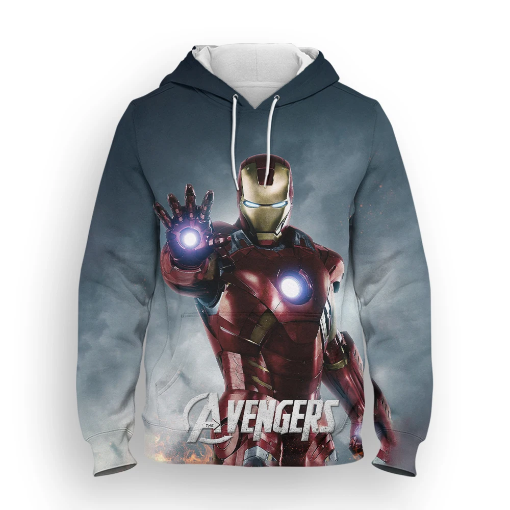 Iron Man Marvel 3D Print Disney Men's Casual Spring and Autumn Street Hooded Sweater Harajuku Fashion Sweater
Iron Man Marvel 3D Print Disney Men's Casual Spring and Autumn Street Hooded Sweater Harajuku Fashion Sweater