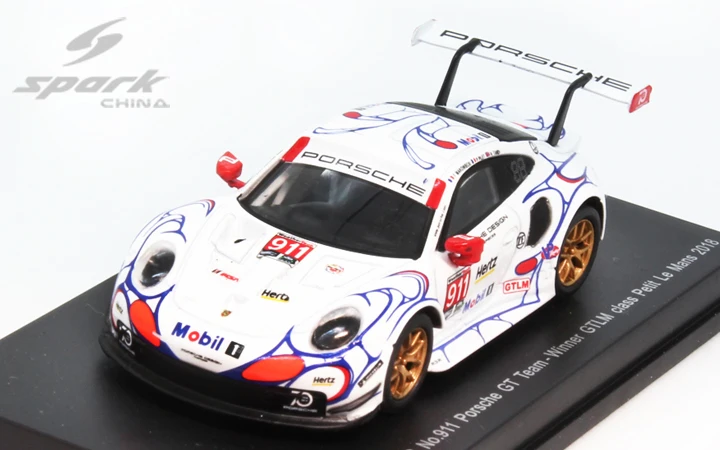 Модель гоночного автомобиля Spark 1/64 Y135 Porsche 911RSR #911 Winner маленький LM2018 из сплава
Модель гоночного автомобиля Spark 1/64 Y135 Porsche 911RSR #911 Winner маленький LM2018 из сплава