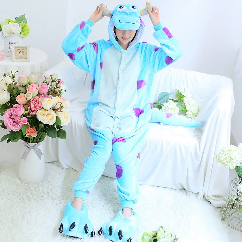 Monsters Inc James P Sullivan Kigurumi Pajamas Winter Flannel Adult Kids Men Women Anime Cartoon Cosplay Costume
Monsters Inc James P Sullivan Kigurumi Pajamas Winter Flannel Adult Kids Men Women Anime Cartoon Cosplay Costume