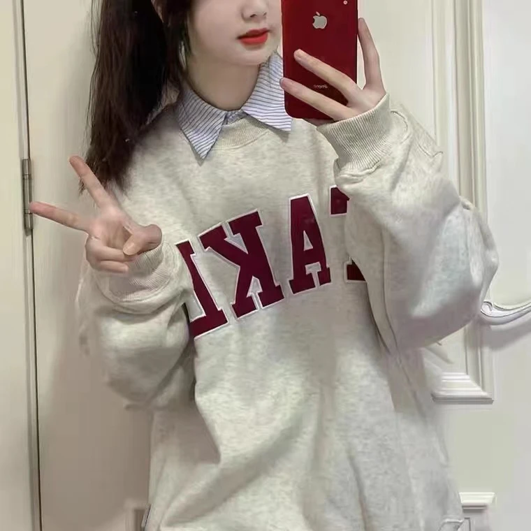 Женские толстовки с капюшоном и надписью Kpop, модные корейские тонкие женские толстовки с длинным рукавом, крутая светильник-серая толстовк...
Женские толстовки с капюшоном и надписью Kpop, модные корейские тонкие женские толстовки с длинным рукавом, крутая светильник-серая толстовк...