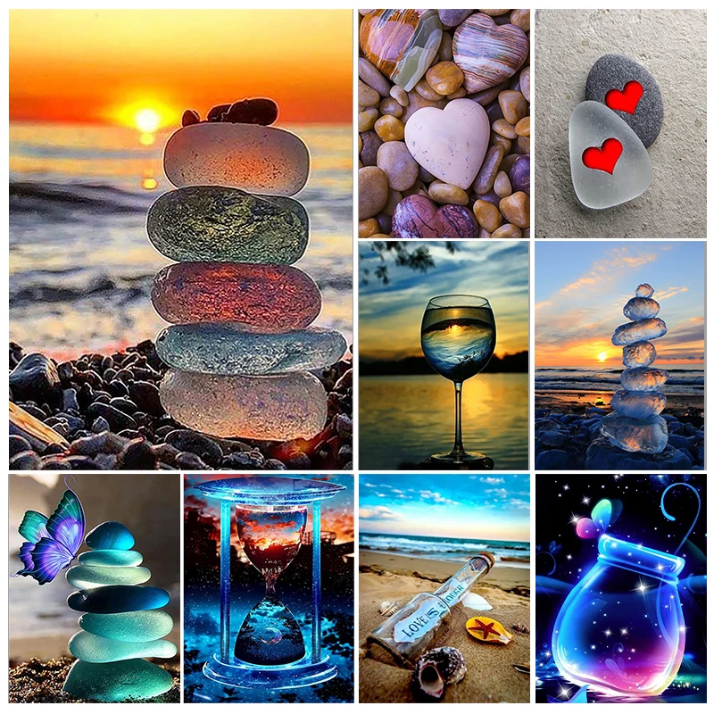 YOUQU Landscape DIY5d Diamond Painting Stone or Glass Full Diamond Mosaic Rhinestone Embroidery Set Home Decoration Gift 
YOUQU Landscape DIY5d Diamond Painting Stone or Glass Full Diamond Mosaic Rhinestone Embroidery Set Home Decoration Gift