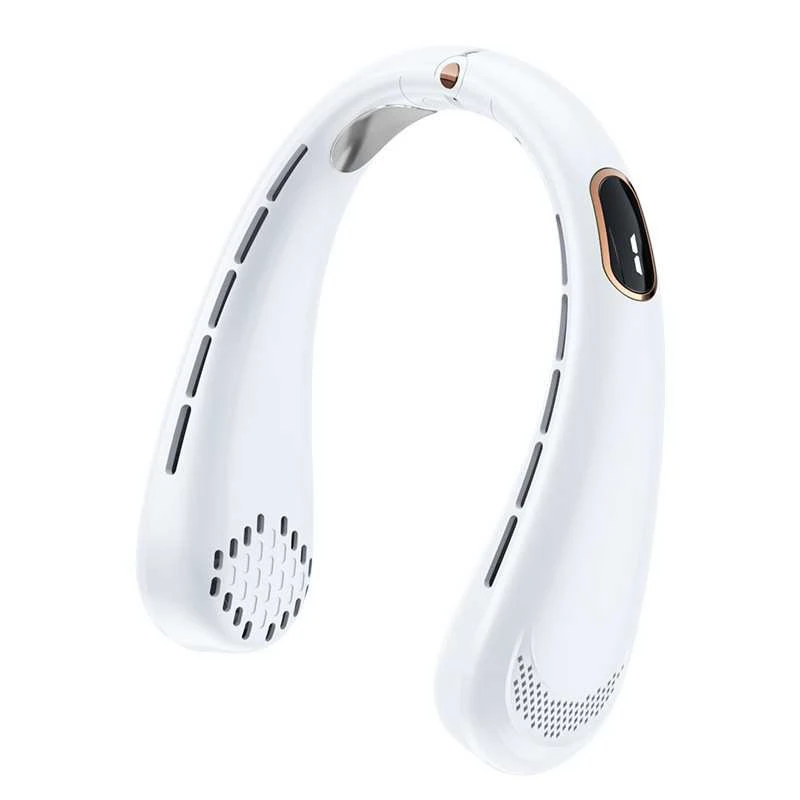 Portable Hands-Free Neck Hanging Fan USB Mute Bladeless Fan Mini Digital Display Electric Fan Travel Outdoor Sports Fan
Portable Hands-Free Neck Hanging Fan USB Mute Bladeless Fan Mini Digital Display Electric Fan Travel Outdoor Sports Fan