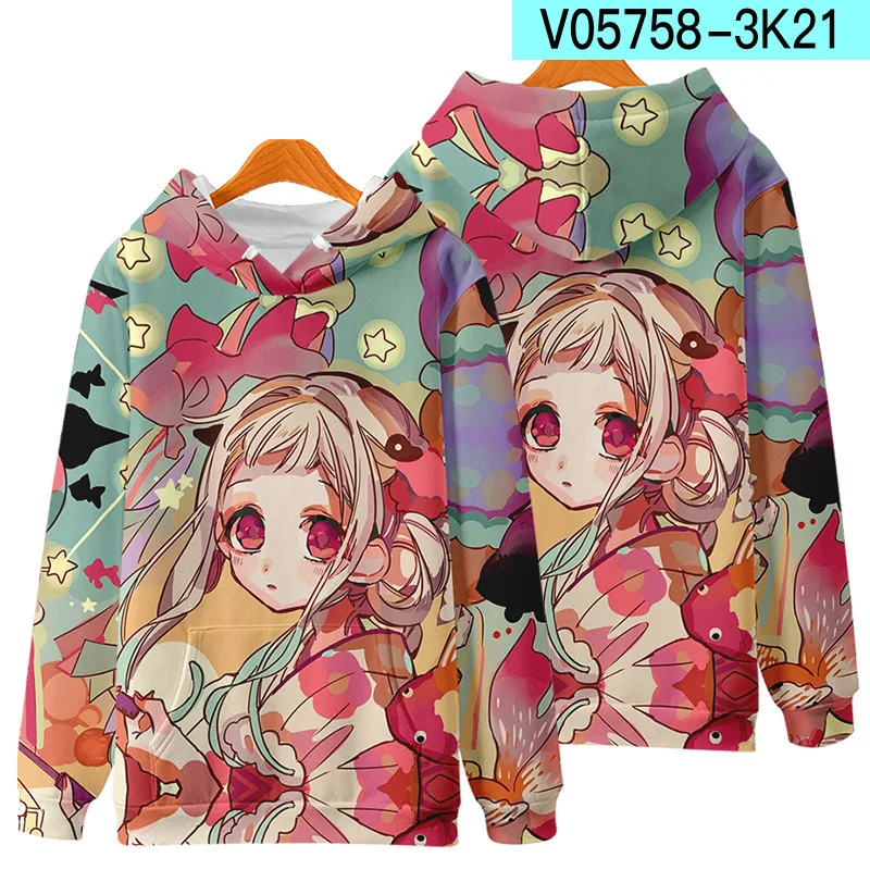 Japan Anime Toilet Bound Hanako Kun Hoodie Cosplay Costume Yahiro Nene Yugi Amane Men/women 3D Hoodie Sweatshirt Kids Clothes
Japan Anime Toilet Bound Hanako Kun Hoodie Cosplay Costume Yahiro Nene Yugi Amane Men/women 3D Hoodie Sweatshirt Kids Clothes