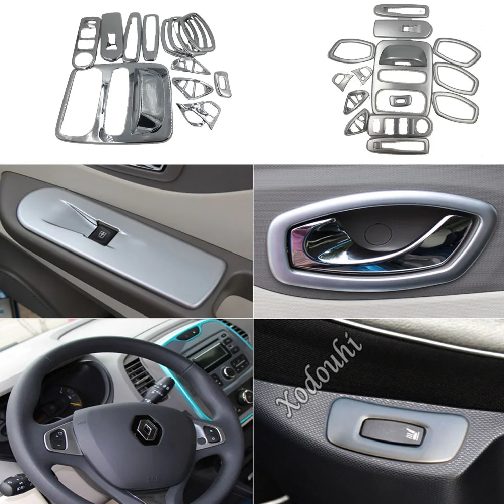 Для Renault Captur Kaptur 2015 2016 2017-2019 переключатель ручка Чаша вентиляционное отверстие решетка кондиционера панель управления отделкой рамки 14 шт.
Для Renault Captur Kaptur 2015 2016 2017-2019 переключатель ручка Чаша вентиляционное отверстие решетка кондиционера панель управления отделкой рамки 14 шт.