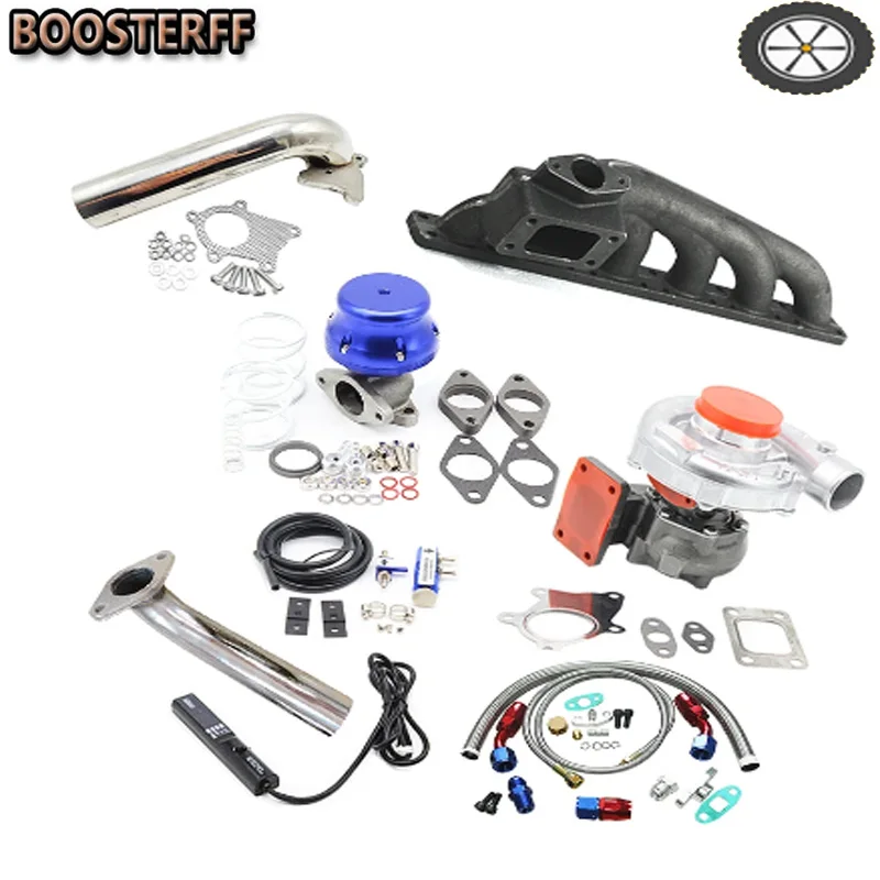 Полные турбокомплекты T3/T4 подходят для BMW E36 E46
Полные турбокомплекты T3/T4 подходят для BMW E36 E46