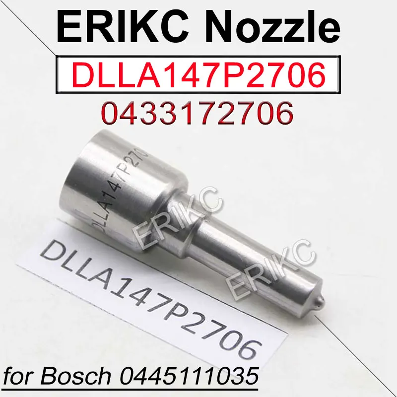 DLLA147P2706 Diesel Injector Nozzle Tip 0433172706 Fuel Injection DLLA 147 P 2706 For Bosch Injector 0445111035 0 445 111 035
DLLA147P2706 Diesel Injector Nozzle Tip 0433172706 Fuel Injection DLLA 147 P 2706 For Bosch Injector 0445111035 0 445 111 035