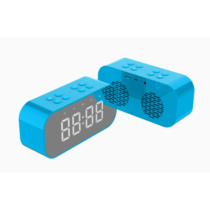 KT-16BS sample Free Shipping Mirror double display and 2000mAh battery desktop wireless blue tooth speaker
KT-16BS sample Free Shipping Mirror double display and 2000mAh battery desktop wireless blue tooth speaker