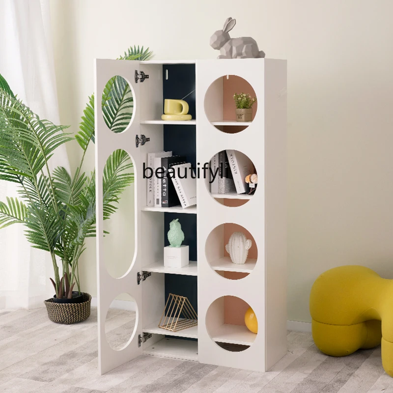 zqNordic Floor-Standing Rack Storage Bookcase Wall-Mounted Bookshelf Wall-Mounted Creative Cabinet
zqNordic Floor-Standing Rack Storage Bookcase Wall-Mounted Bookshelf Wall-Mounted Creative Cabinet