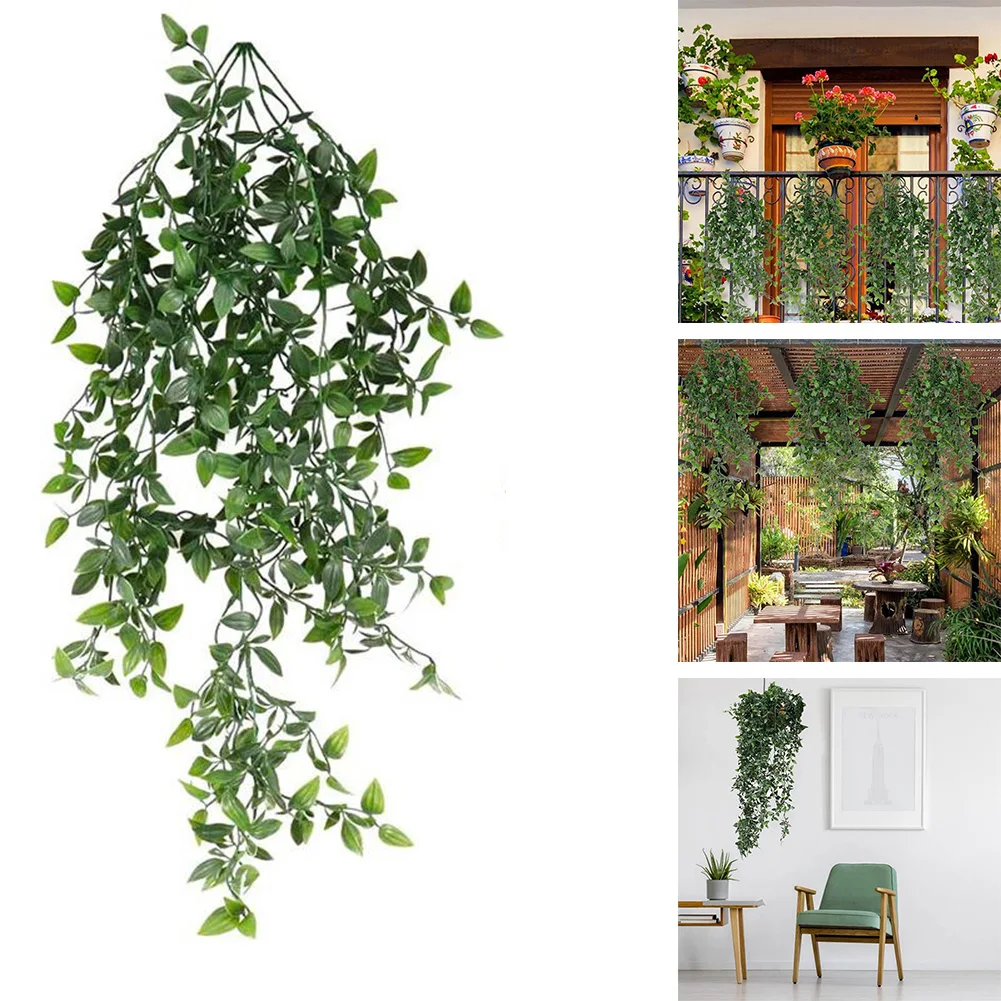 Artificial Hanging Plants Fake Mandala Vine Foliage Plastic Flower Leaf Decor For Home Wedding Party Bathroom Garden Decoration
Artificial Hanging Plants Fake Mandala Vine Foliage Plastic Flower Leaf Decor For Home Wedding Party Bathroom Garden Decoration