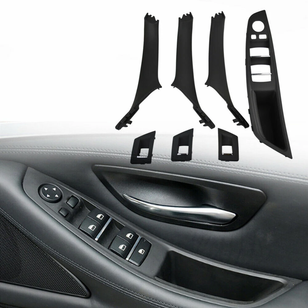 1set/7pcs For BMW Car Complete Set Inside Door Handle Window- Button Sticker Cover Black Front Rear For BMW 5 F10 F11 2009-2017
1set/7pcs For BMW Car Complete Set Inside Door Handle Window- Button Sticker Cover Black Front Rear For BMW 5 F10 F11 2009-2017