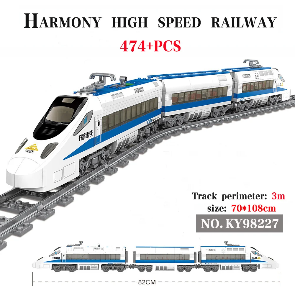 Новый конструктор KAZI98228 Fuxing желтый Электрический поезд, модель классического конструктора «сделай сам» Tech Power, игрушки для детей, подарок для мальчиков, 647 + шт
Новый конструктор KAZI98228 Fuxing желтый Электрический поезд, модель классического конструктора «сделай сам» Tech Power, игрушки для детей, подарок для мальчиков, 647 + шт