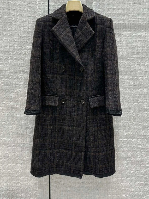 2022 Winter Autumn Vintage Double Breasted Woolen Women Jacket Elegant Lapel Overcoat Suit Long Wool Coat Female Abrigo Mujer
2022 Winter Autumn Vintage Double Breasted Woolen Women Jacket Elegant Lapel Overcoat Suit Long Wool Coat Female Abrigo Mujer