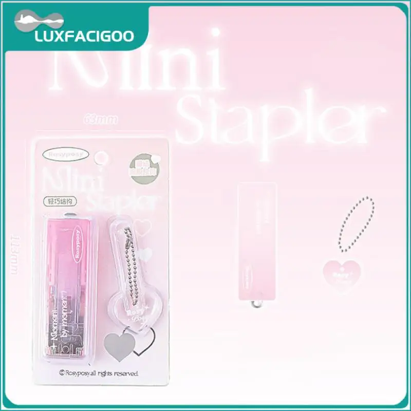 Small Size Stationery Compact And Portable Easy To Use Mini Stapler Color Binding Supplies Folding Stapler Convenient Pendant
Small Size Stationery Compact And Portable Easy To Use Mini Stapler Color Binding Supplies Folding Stapler Convenient Pendant