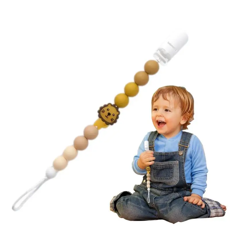 Силиконовый зажим для соски, силиконовый держатель для соски, силиконовые зажимы для соски с цельными бусинами для соски для маленьких мальчиков и девочек
Силиконовый зажим для соски, силиконовый держатель для соски, силиконовые зажимы для соски с цельными бусинами для соски для маленьких мальчиков и девочек