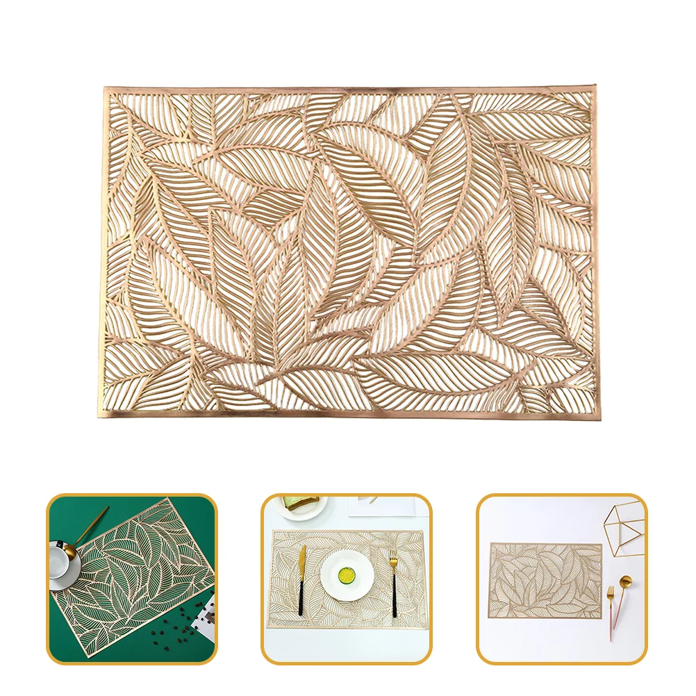 2pcs Hollow Table Placemats Plastic Kitchen Place Mats Kitchen Table Supplies
2pcs Hollow Table Placemats Plastic Kitchen Place Mats Kitchen Table Supplies