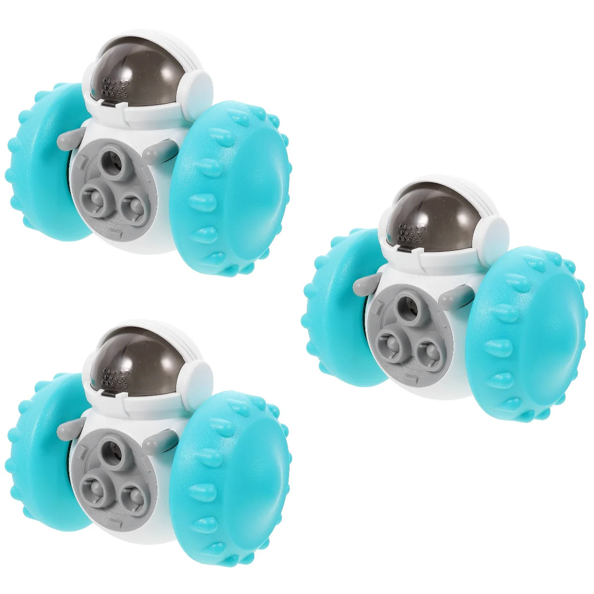 3pcs Interactive Treat Dispensing Multipurpose Puzzle Treat Dispenser 
3pcs Interactive Treat Dispensing Multipurpose Puzzle Treat Dispenser