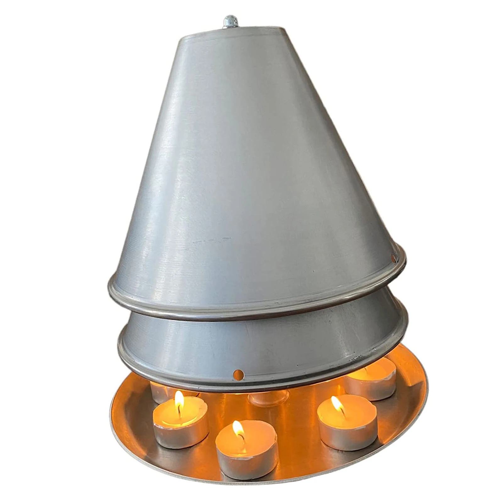 Heat-Resistant Tealight Warmer Beautiful Light Shadow Effect Winter Heater Suitable for Indoor Outdoor
Heat-Resistant Tealight Warmer Beautiful Light Shadow Effect Winter Heater Suitable for Indoor Outdoor