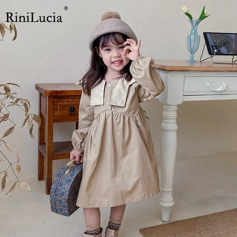RiniLucia Autumn Kids Dresses for Girls Big Lapel Patchwork Korean Style Cute Girls Long Puff Sleeve Party Princess Dresses
RiniLucia Autumn Kids Dresses for Girls Big Lapel Patchwork Korean Style Cute Girls Long Puff Sleeve Party Princess Dresses