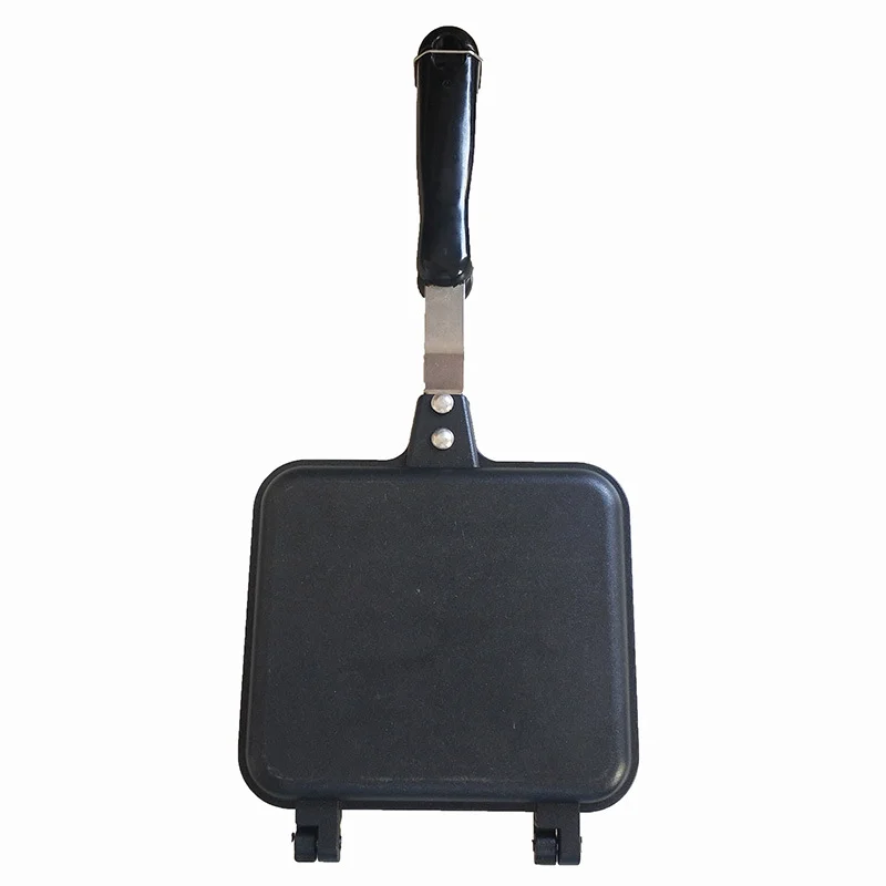 

Oven Mold Grill Frying Pan Iron Bread Toast Breakfast Machine Waffle Pancake Baking Barbecue Gas Non-Stick Sandwich Maker