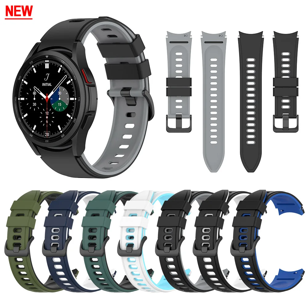 Origin Silicone Band for Samsung Galaxy Watch 4 44mm 40mm Galaxy Watch 4 Classic 46mm/42mm Band Official Silicone Watch 4 Band
Origin Silicone Band for Samsung Galaxy Watch 4 44mm 40mm Galaxy Watch 4 Classic 46mm/42mm Band Official Silicone Watch 4 Band