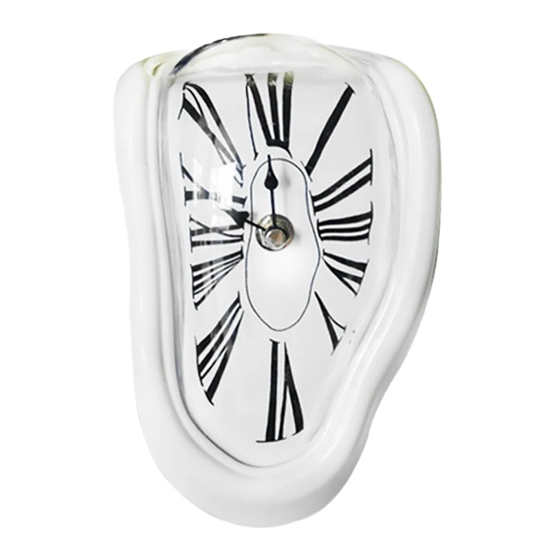 Melting Clock Block-Type Twisted Clock Melted Clock For Decorative Home Office Shelf Desk Table Funny Creative Gift
Melting Clock Block-Type Twisted Clock Melted Clock For Decorative Home Office Shelf Desk Table Funny Creative Gift