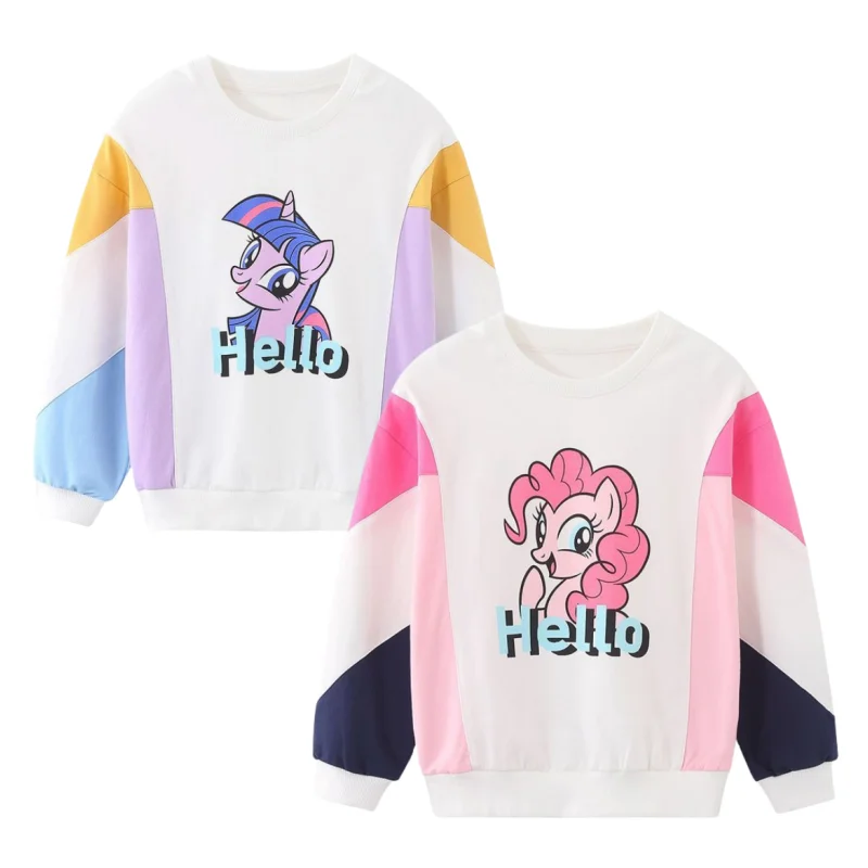 Детский свитшот с длинным рукавом My Little Pony, Осенний милый Блестящий Повседневный Топ в западном стиле
Детский свитшот с длинным рукавом My Little Pony, Осенний милый Блестящий Повседневный Топ в западном стиле