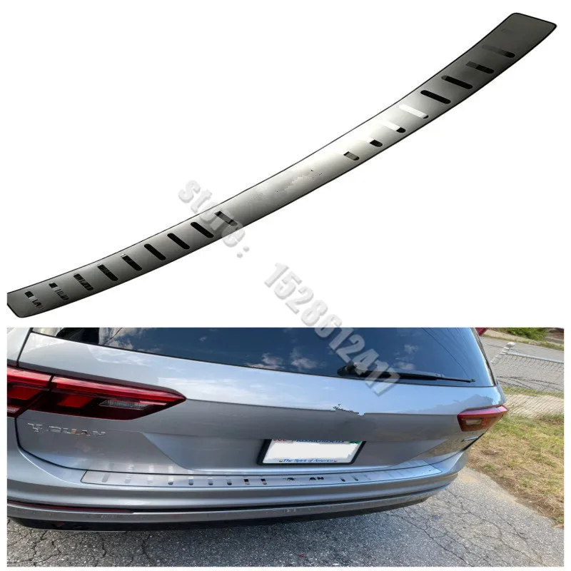 Car Stickers accessories 2017 2018- 2022 2023 Rear Bumper Protector Sill Trunk Tread Plate Trim for Volkswagen VW Tiguan mk2 
Car Stickers accessories 2017 2018- 2022 2023 Rear Bumper Protector Sill Trunk Tread Plate Trim for Volkswagen VW Tiguan mk2