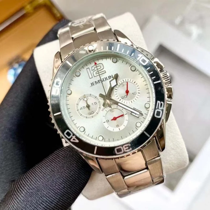 Original Brand Quartz Watches For Mens Multifunction Classic Full Steel Watch Business Chronograph Automatic Date AAA Clocks
Original Brand Quartz Watches For Mens Multifunction Classic Full Steel Watch Business Chronograph Automatic Date AAA Clocks