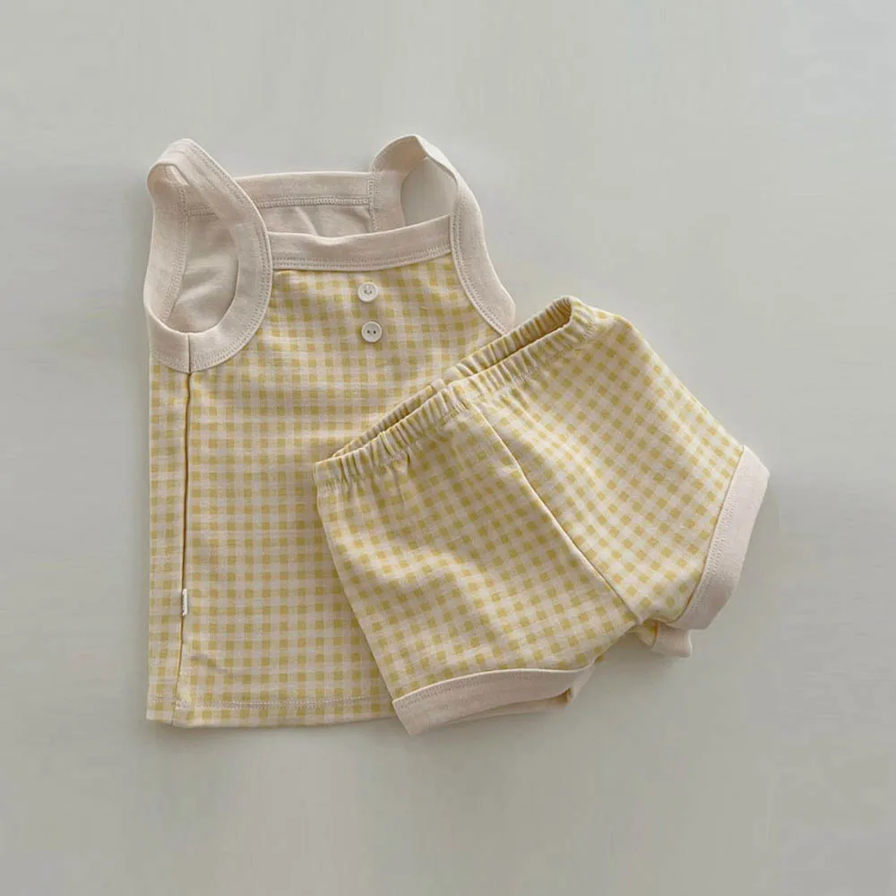 Baby Clothes Sets 6M-3Y 2022 Boys and Girls New Fashion Outfits Summer Newborn Homewear Baby Kids Casual Tops Shorts Plaid Suits
Baby Clothes Sets 6M-3Y 2022 Boys and Girls New Fashion Outfits Summer Newborn Homewear Baby Kids Casual Tops Shorts Plaid Suits