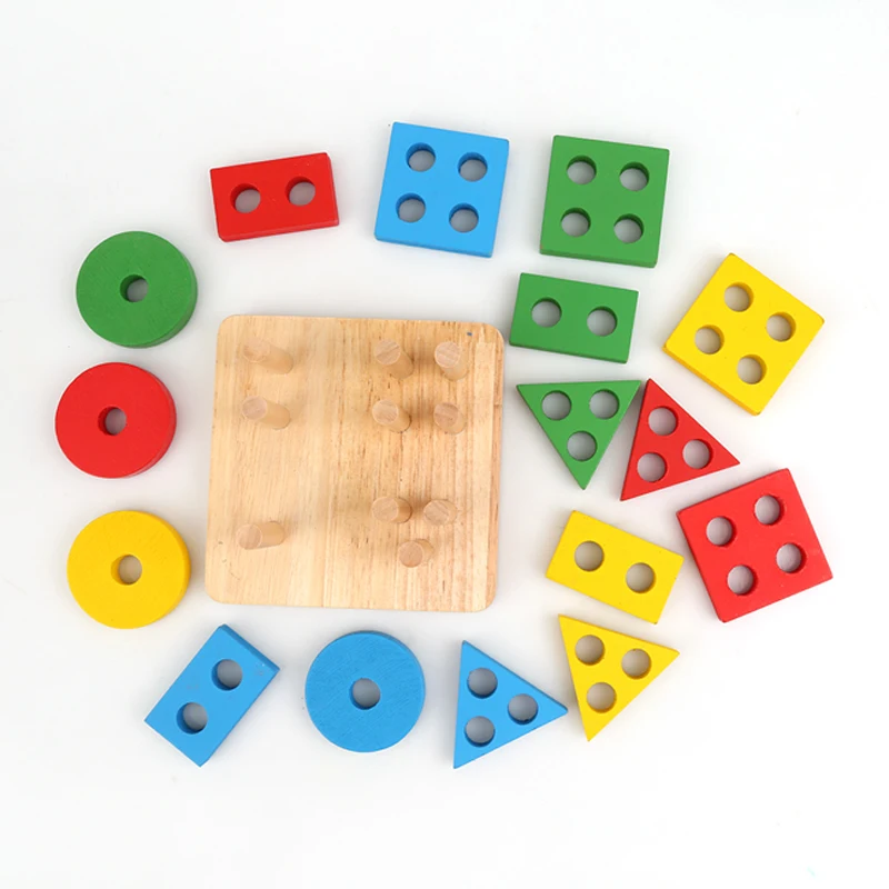 Baby Toys Educational Wooden Geometric Sorting Board Montessori Kids Educational Toys Building Puzzle Child Color Shape Match
Baby Toys Educational Wooden Geometric Sorting Board Montessori Kids Educational Toys Building Puzzle Child Color Shape Match