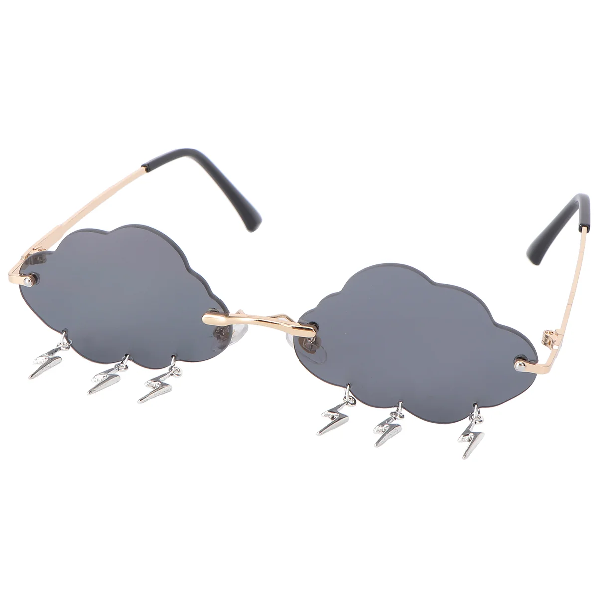 Sunglasses Glasses Cloud Party Disco Funny Rimless 90S Novelty Eyeglasses Women Eyewear Tassel Fashion Clouds Shaped Frameless
Sunglasses Glasses Cloud Party Disco Funny Rimless 90S Novelty Eyeglasses Women Eyewear Tassel Fashion Clouds Shaped Frameless