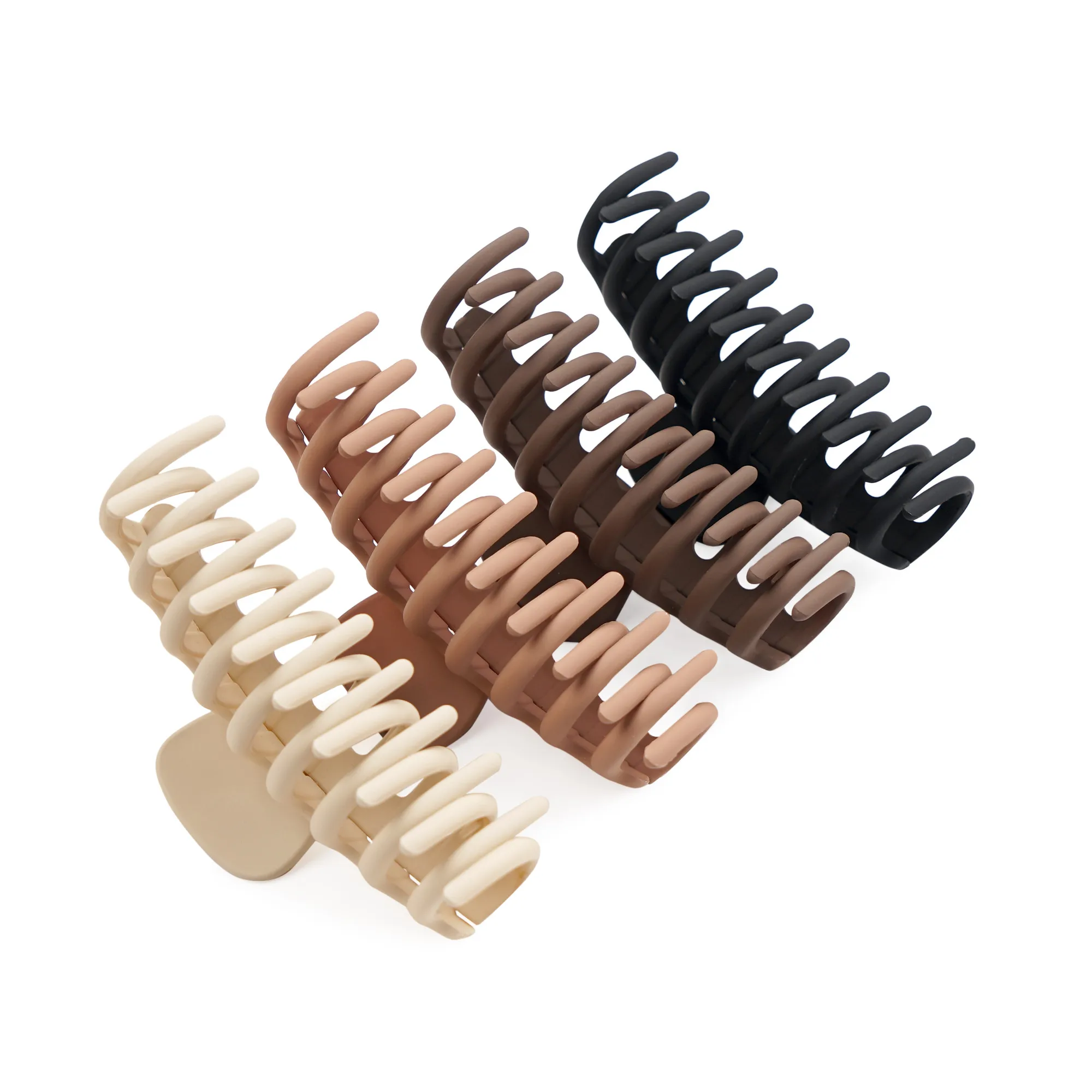 Hair Claw Clips 4 Inch Cute 6 Pack Set Lot Nonslip Large New Solid Barrete Hairpins Accessories For Women Girls Hair Crab
Hair Claw Clips 4 Inch Cute 6 Pack Set Lot Nonslip Large New Solid Barrete Hairpins Accessories For Women Girls Hair Crab