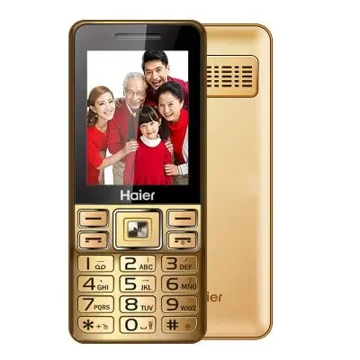 Haier-мобильный телефон M319 металлический каркас, 2G GSM, Dual SIM, Bluetooth, фонарик, MP3, радио, камера, Bighorn, кнопка, мобильный телефон