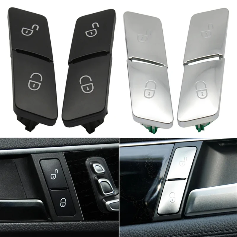 

For Mercedes Benz C Class W204, E Class W212,GLK 204,ML GL W166, W463,W156 Left Right Interior Door Lock Button Unlock Switch