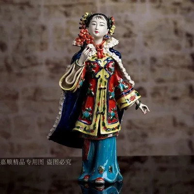 Ceramic Chinese style beauties with gifts for ladies High-end luxury girl Beauty figure Sculpture statue Home Decoration
Ceramic Chinese style beauties with gifts for ladies High-end luxury girl Beauty figure Sculpture statue Home Decoration