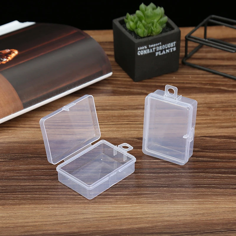 10Pcs 6.8x5x 2.3cm Transparent Mini Plastic Storage Box Jewelry Bead Screw Organizer Container Case Multifunctional Design
10Pcs 6.8x5x 2.3cm Transparent Mini Plastic Storage Box Jewelry Bead Screw Organizer Container Case Multifunctional Design