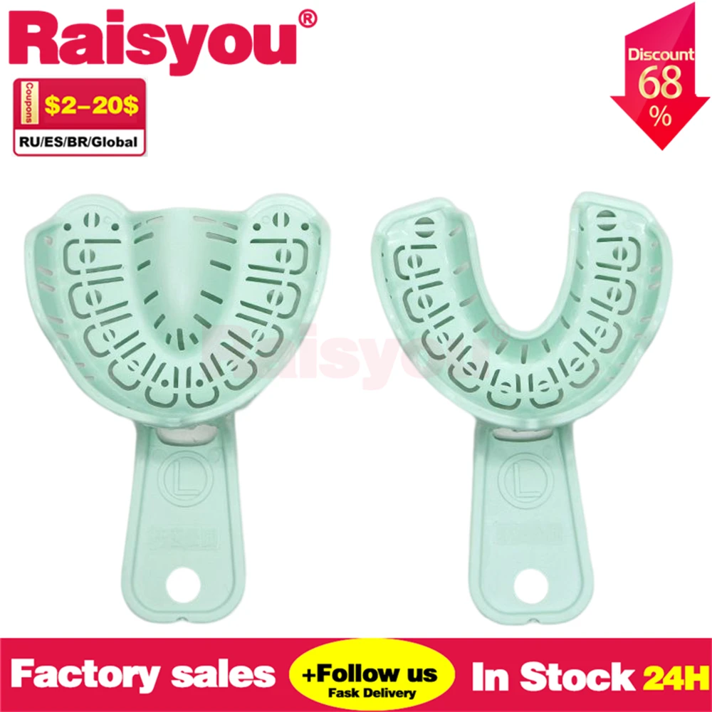 15 Pairs Dental Implant Tray Full Mouth Removable Partial Mold Tray Easy To Fold Baffle Plastic S/M/L Materials Teeth Whitening
15 Pairs Dental Implant Tray Full Mouth Removable Partial Mold Tray Easy To Fold Baffle Plastic S/M/L Materials Teeth Whitening