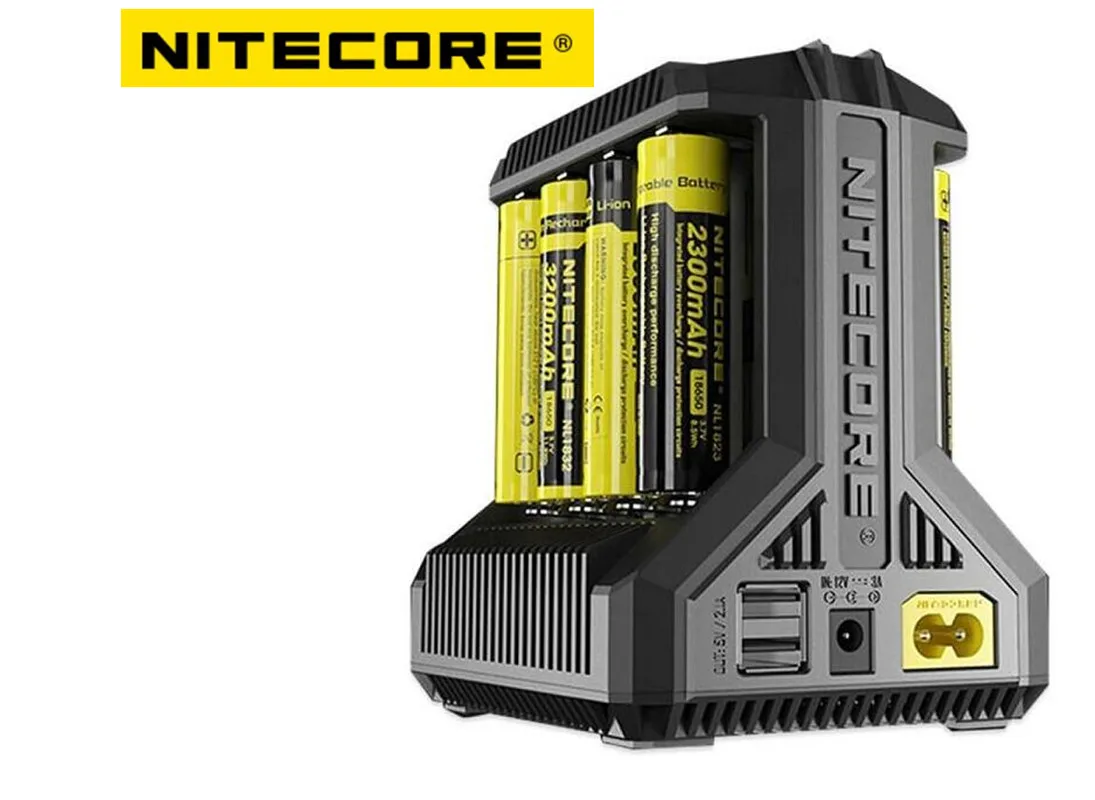 100% Original Nitecore i8 Intelligent Charger 8 Slots 4A Output Universal Battery Charger for IMR18650 16340 10440 AA AAA 14500
100% Original Nitecore i8 Intelligent Charger 8 Slots 4A Output Universal Battery Charger for IMR18650 16340 10440 AA AAA 14500