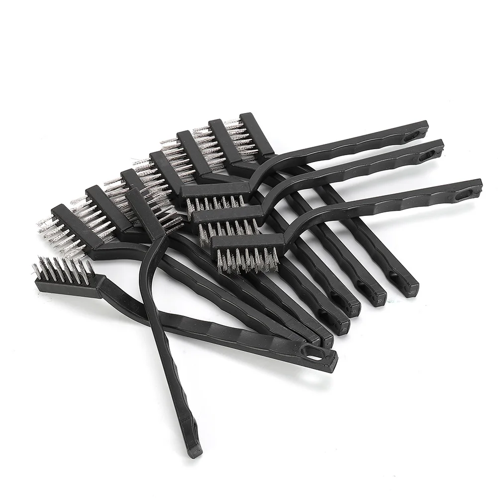 12PCS Mini Stainless Steel Rust Brush Brass Cleaning Polishing Detail Metal Brush Wire Toothbrush Cleaning Tool Family Kit
12PCS Mini Stainless Steel Rust Brush Brass Cleaning Polishing Detail Metal Brush Wire Toothbrush Cleaning Tool Family Kit