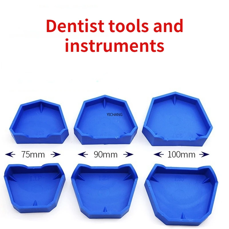 6Pcs/set 3 Sizes Dental Model Base Set Dental Mold Plaster Base Denture Tray Dental Lab Former Base Kit Dentist Tools Instrument
6Pcs/set 3 Sizes Dental Model Base Set Dental Mold Plaster Base Denture Tray Dental Lab Former Base Kit Dentist Tools Instrument
