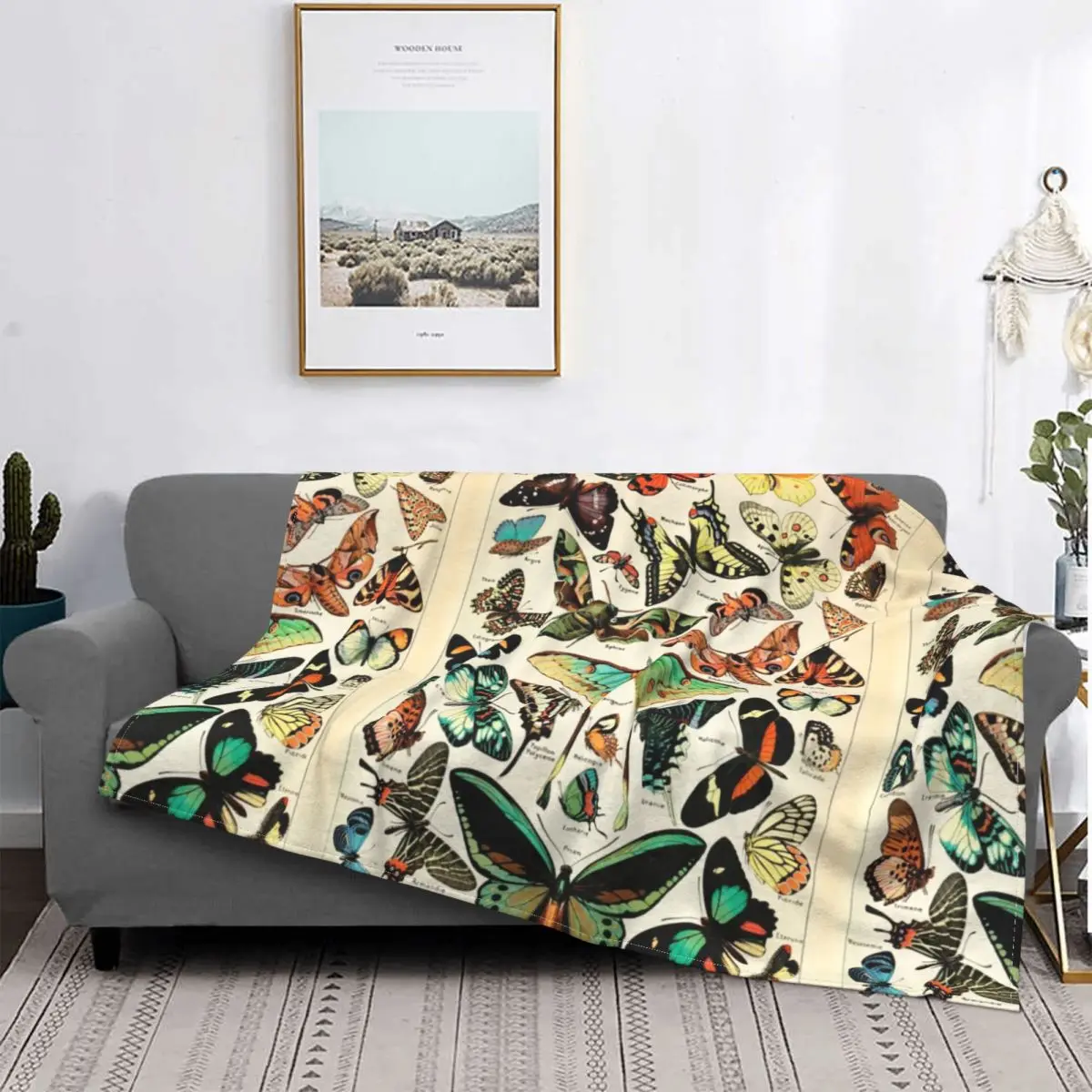 Vintage French Butterfly Charts Fleece Throw Blanket Adolphe Millot scince scientific Blanket for Bed Car Warm Plush Thin Quilt 
Vintage French Butterfly Charts Fleece Throw Blanket Adolphe Millot scince scientific Blanket for Bed Car Warm Plush Thin Quilt