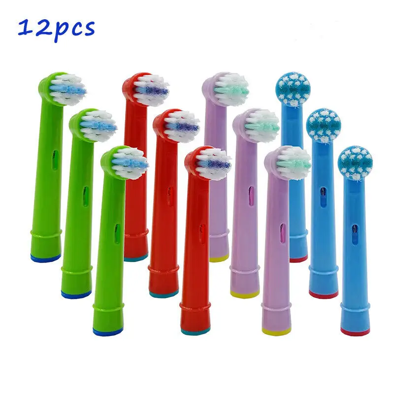 12PCS Replacement Kids Children Tooth Brush Heads For Oral B EB-10A Pro-Health Stages Electric Toothbrush Oral Care, 3D Excel
12PCS Replacement Kids Children Tooth Brush Heads For Oral B EB-10A Pro-Health Stages Electric Toothbrush Oral Care, 3D Excel